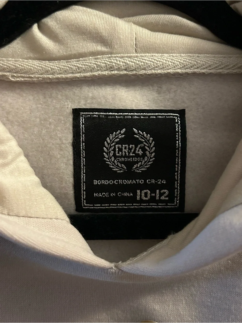 CR-24 Blessed Bear Stone Hoodie – Size 10/12 – NWT